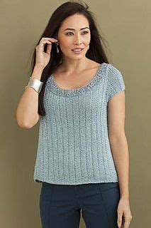 Phoebe Tee Pattern By Irina Poludnenko Knitting Women Sweater