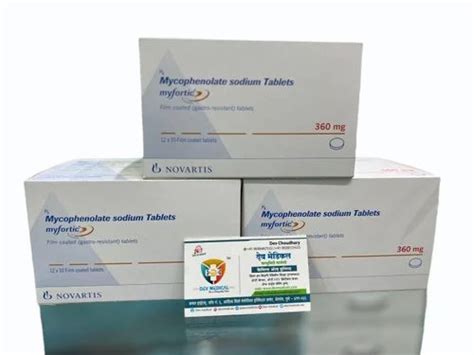 Myfortic 360 Mg Tablet At 610 Box Mycophenolate Mofetil Tablets In