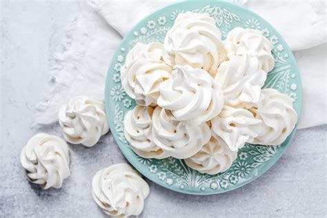 Vanilla Meringue Cookies 5 Ingredients Lil Luna