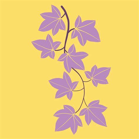 Simplicity Ivy Freehand Drawing Flat Design Vector Art At