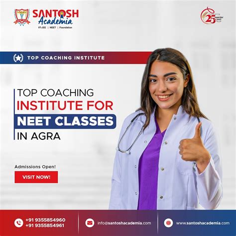 Top Coaching Institute For Neet Classes In Agra Santosh Academia Medium