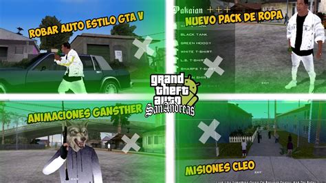 Top 10 Mejores Mods Realistas Para El Gta Sa Android Mods Para Gta Sa Android 2021 Youtube