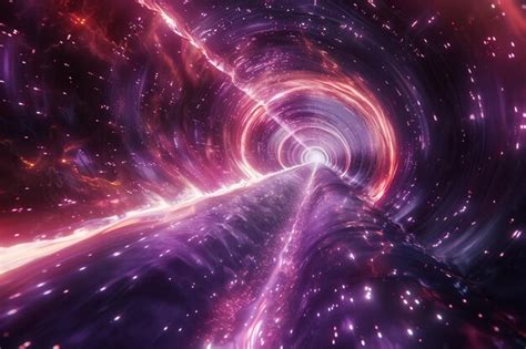 Premium Photo Journey Through The Cosmic Wonders Of A Hyperspace