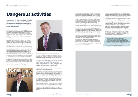 Dangerous Activities - Hughes Krupica - Bangkok / Phuket