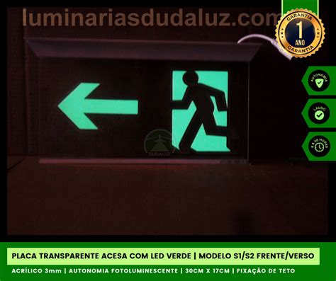 Dudaluz Sinaliza O De Emerg Ncia Placa S S C D