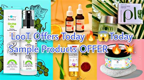 Loot Offers Today Free Sample Products Today Loot Offer Shopping