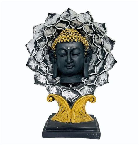 Resin Buddha Face Statue Home At Rs 265 In New Delhi ID 2852083026155