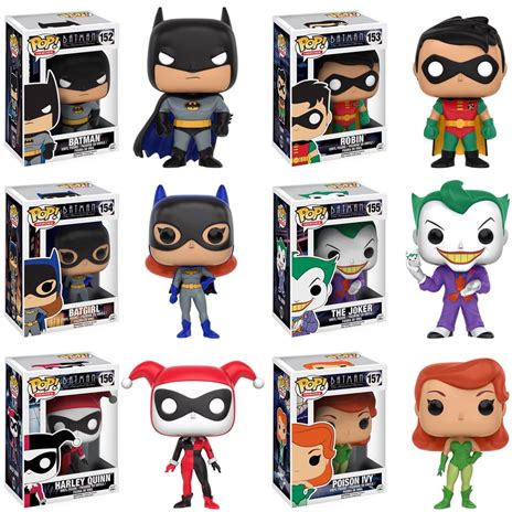 Funko POP Heroes Vinyl Figures Batman The Animated Series SET OF