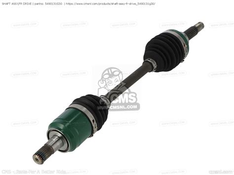 5490131G30: Shaft Assy,fr Drive Suzuki - buy the 54901-31G30 at CMSNL