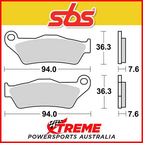 SBS Sintered Front Brake Pads For Husqvarna TE 610 E 95 00 02 03 EBay