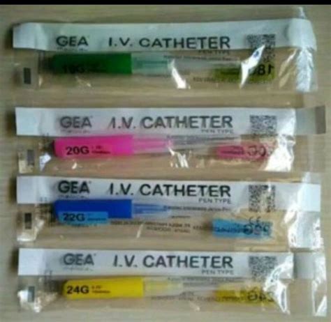 Iv Catheter Gea 18 20 22 24 26G 22