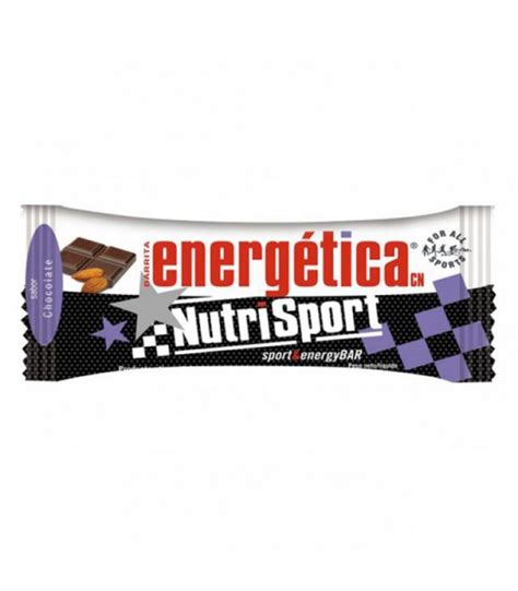 Barritas Energetica Chocolate Nutrisport Confitelia