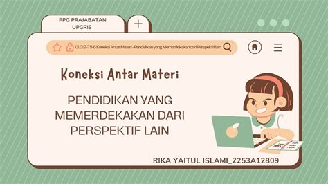 01 01 2 T5 6 Koneksi Antar Materi Pendidikan Yang Memerdekakan Dari