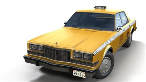 Taxi 3d Models For Download Turbosquid