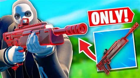 The New Exotic Heisted Explosive Assault Rifle Only Challenge In Fortnite Youtube