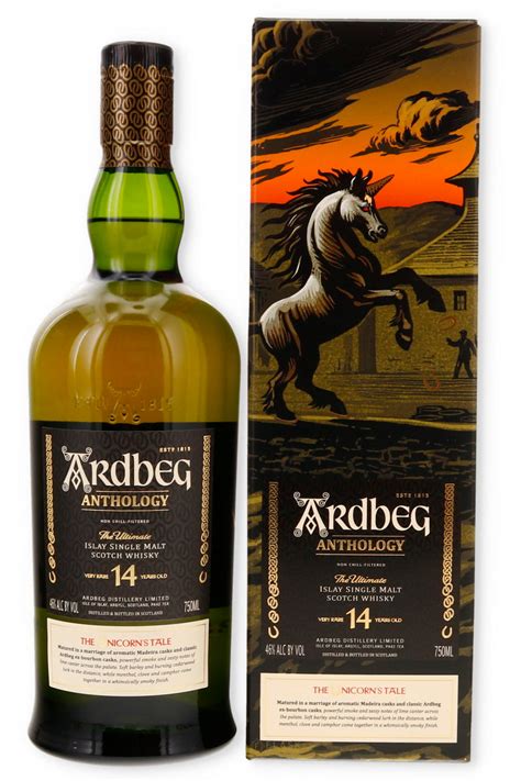 Buy Ardbeg Anthology The Unicorn S Tale 14 Year Old Single Malt Scotch Whisky By Ardbeg Flask