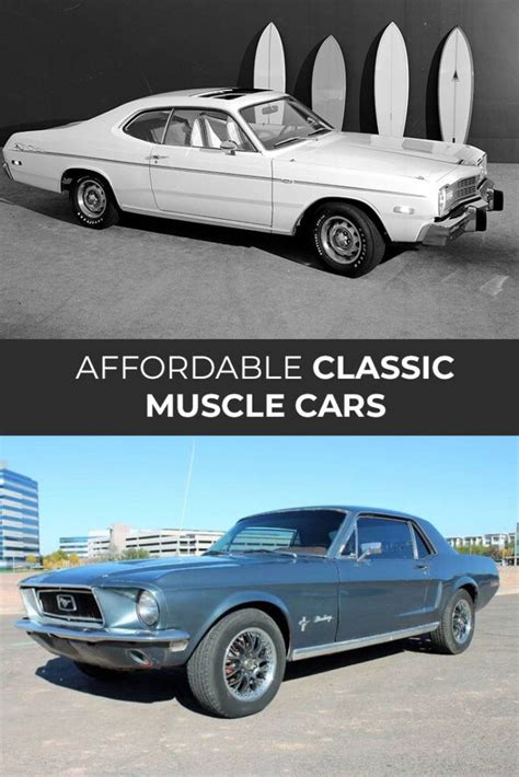 Affordable Muscle Cars Artofit