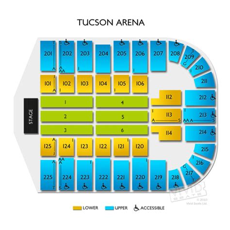 Tucson Arena Tickets Tucson Arena Information Tucson Arena Seating