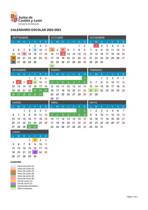 Calendario escolar 2022 2023 qué día empiezan y terminan las clases