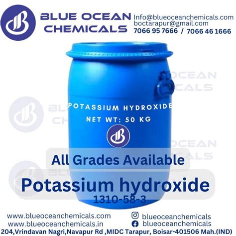 Potassium Hydroxide Purity 85 At Best Price In Mumbai Id 6714343
