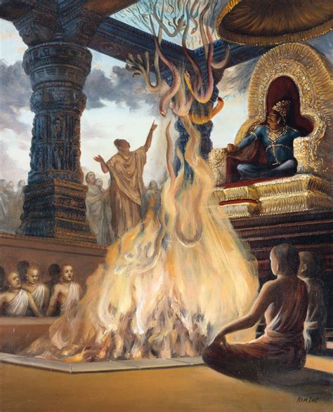 The Snake Sacrifice of King Janmajeya - Sarpa Satra! : r/hinduism