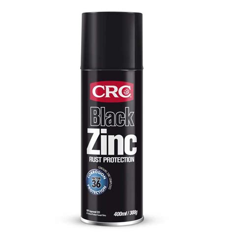 Crc Black Zinc 400ml Aerosol Read Bros Hardware