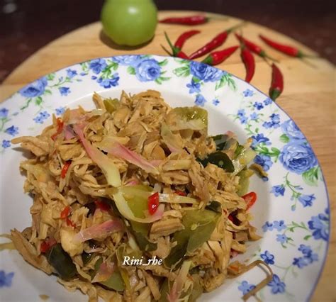 9 Resep Ayam Suwir Kecombrang Wangi Dan Gurih Bikin Nagih