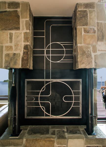 Fireplace Doors By Julie And Ken Girardini Artwork Archive