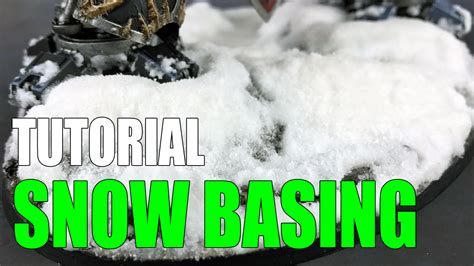 Amazing Miniature Snow Bases In 3 Really Easy Steps