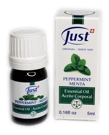 Aceite Esencial Menta Ml Swiss Just Concentraci N Env O Gratis