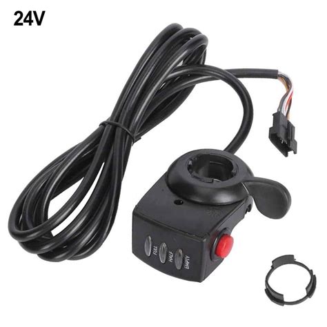 Lierteer 24v 36v 48v For E Bike Electric Bike Speed Control Led Twistthumb Throttle 24v