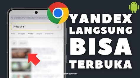 Cara Setting Google Chrome Supaya Bisa Buka Yandex YouTube