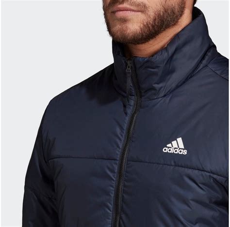 Adidas Men Lifestyle BSC 3 Stripes Insulated Winter Jacket Legend Ink