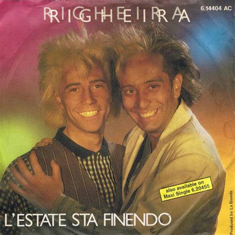 Righeira L Estate Sta Finendo Vinyl Records Lp Cd On Cdandlp