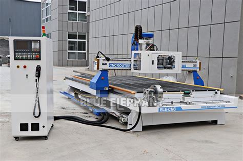 2040 ATC 4 Axis CNC Wood Router Machine With Rotary Axis Blue