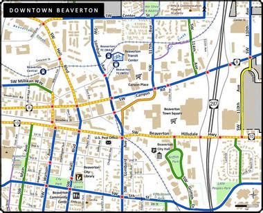 Beaverton bike map available online - oregonlive.com