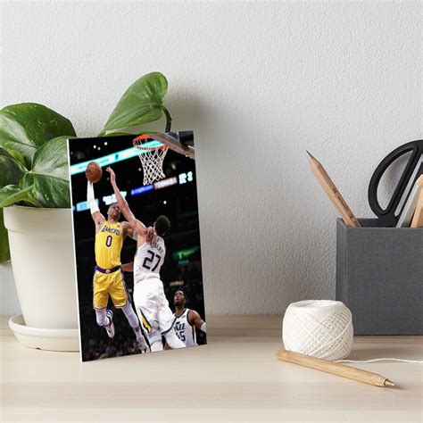 "Russell Westbrook Posterized Dunk Rudy Gobert" Art Board Print by SherryRevels | Redbubble