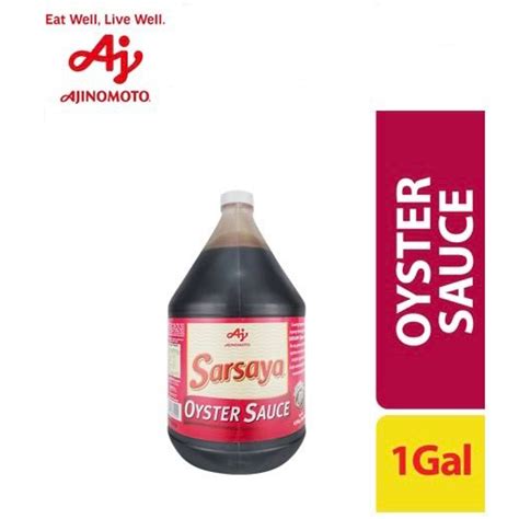 Ajinomoto Sarsaya Oyster Sauce 4 5kgs 1 Gallon Shopee Philippines