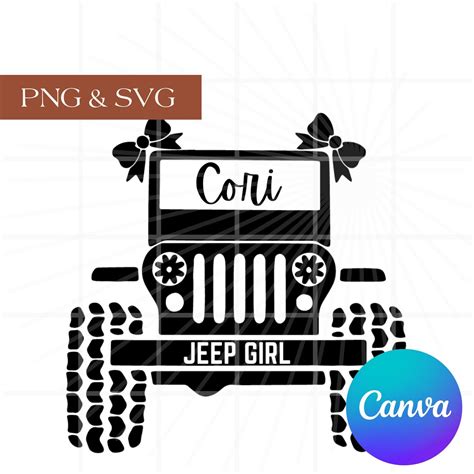 Jeep Girl Svg Offroad Svg Jeep Png