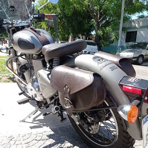 Alforja Solitaria Royal Enfield Classic 350 And 500 Meteor 350 Y Twins 650