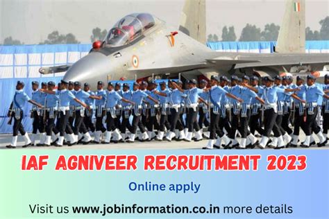 IAF Agniveer Recruitment 2023 Online Apply For Various 3500 Posts