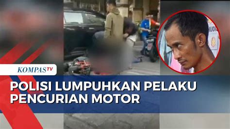 Aksi Polisi Di Malang Kejar Kejaran Dengan Pelaku Pencurian Motor