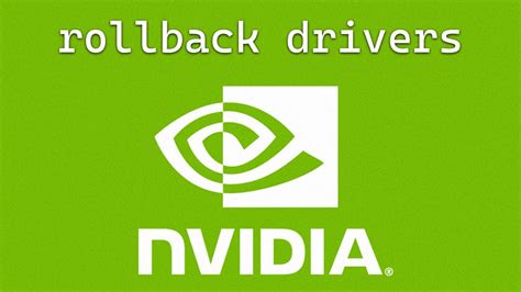 How To Rollback NVIDIA Drivers In Windows 11 Fast Guide YouTube