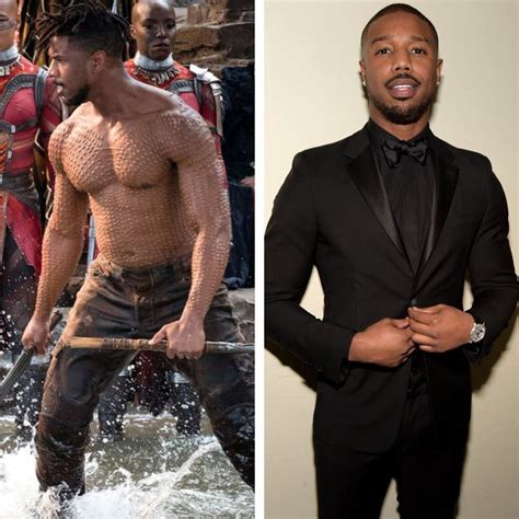 Erik Killmonger (Michael B Jordan) Black Panther Movie Cast, Black ...