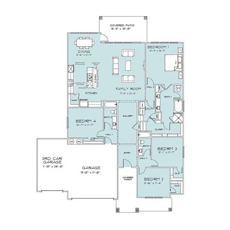 Home Builder Floor Plan | Everhart