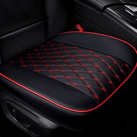 Universal Pu Leather Car Front Seat Cover Pad Cushion Surround