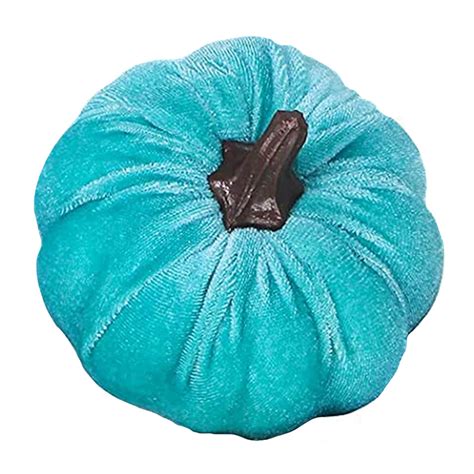 Centuryx Mini Velvet Pumpkins Fall Harvest Small Artificial Pumpkins