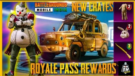 ROYAL PASS M3 RETRO REWARD CRATES UAZ IN UPCOMING SUPPLY CRATE