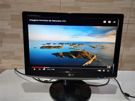 Monitor Lg Polegadas Entradas Vga E Dvi Usado Mercadolivre