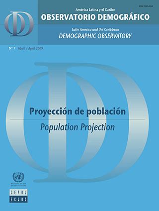 Observatorio Demográfico de América Latina y el Caribe Proyección de población